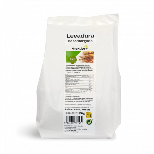 Levadura de cerveza desamargada Levadura de cerveza desamargada