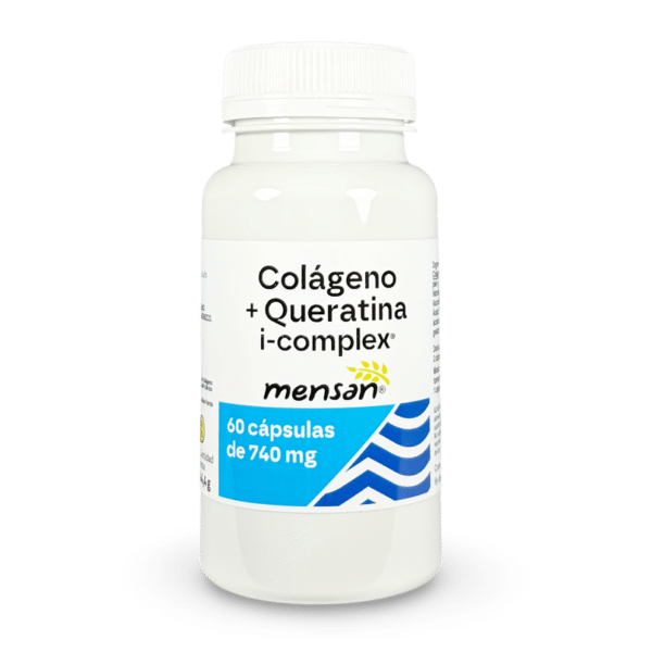 Colágeno marino + Queratina i-complex®. Cápsulas 740 mg. 60 u.