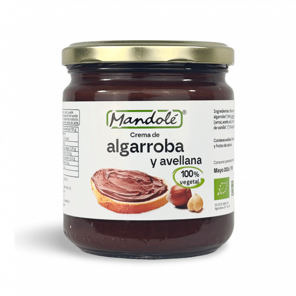 Crema de Algarroba y Avellana