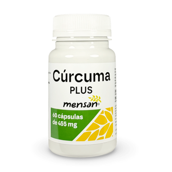 CÚRCUMA PLUS. Cápsulas vegetales 455 mg.. 60 u.