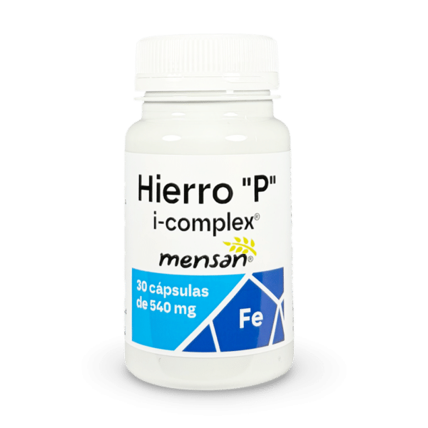 Cápsulas de Hierro "P". Cápsulas vegetales 430 mg.. 30 u. Cápsulas de Hierro "P". Cápsulas vegetales 430 mg.. 30 u.