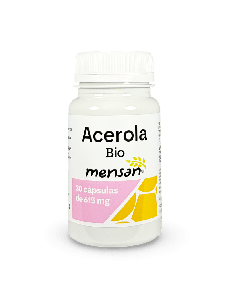 Acerola en cápsulas BIO. Cápsulas vegetales 615 mg.. 30 u. Acerola en cápsulas BIO. Cápsulas vegetales 615 mg.. 30 u.