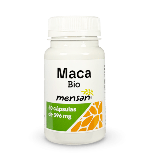 MACA BIO. Cápsulas vegetales 596 mg.. 60 u.