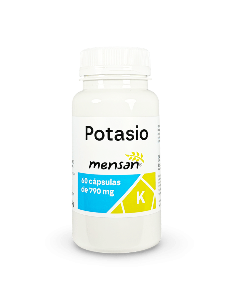 POTASIO. Cápsulas vegetales 790 mg.. 60 u. POTASIO. Cápsulas vegetales 790 mg.. 60 u.