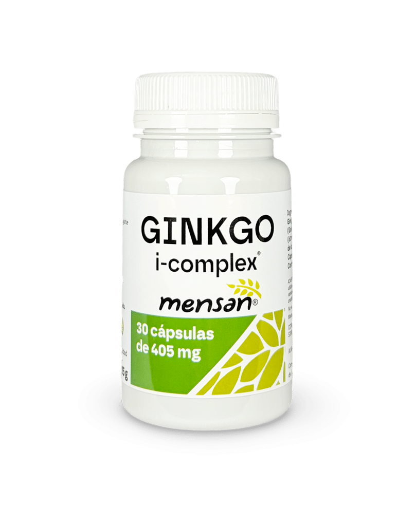 GINKGO i-complex®. Cápsulas vegetales 405 mg.. 30 u. GINKGO i-complex®. Cápsulas vegetales 405 mg.. 30 u.