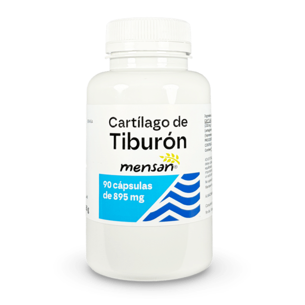 CARTÍLAGO DE TIBURÓN. Cápsulas 895 mg. 90 u. CARTÍLAGO DE TIBURÓN. Cápsulas 895 mg. 90 u.