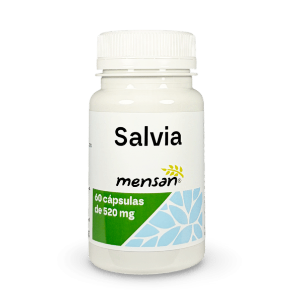 SALVIA. Cápsulas vegetales 520 mg.. 60 u.