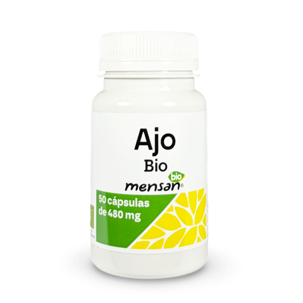 Ajo BIO. Cápsulas vegetales 480 mg.. 50 u. Ajo BIO. Cápsulas vegetales 480 mg.. 50 u.