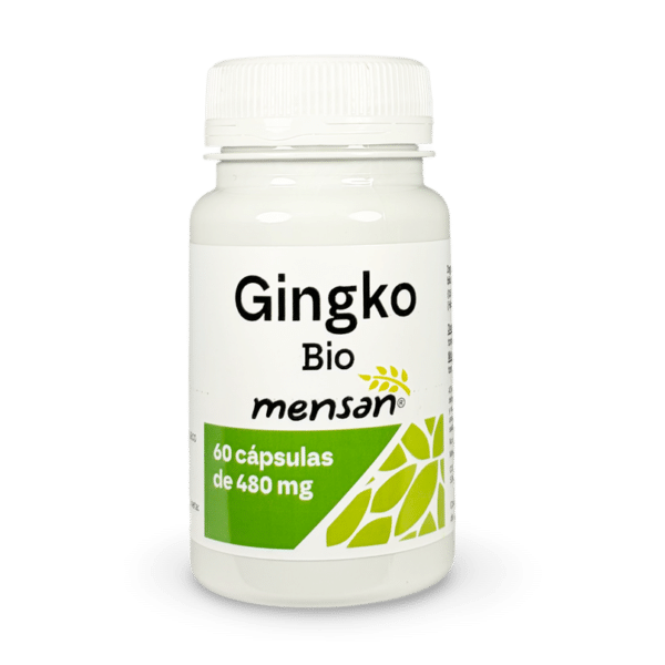 GINKGO BIO. Cápsulas vegetales 480 mg.. 60 u.