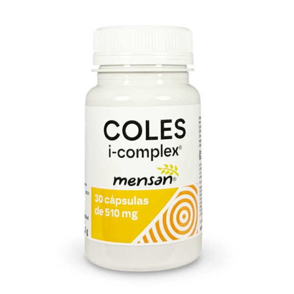 COLES i-complex®. Cápsulas vegetales 510 mg.. 30 u.