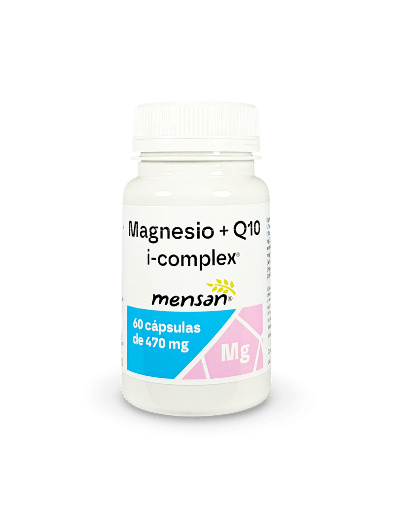 MAGNESIO + Q10 i-complex®. Cápsulas vegetales 470 mg.. 60 u. MAGNESIO + Q10 i-complex®. Cápsulas vegetales 470 mg.. 60 u.