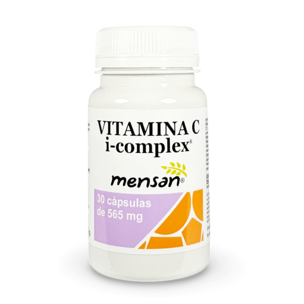 Vitamina C en cápsulas i-complex®. Cápsulas vegetales 565 mg.. 30 u. Vitamina C en cápsulas i-complex®. Cápsulas vegetales 565 mg.. 30 u.
