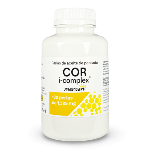 COR i-complex® (35%EPA, 25%DHA) (aceite). Perlas 1.325 mg.. 100 u. COR i-complex® (35%EPA, 25%DHA) (aceite). Perlas 1.325 mg.. 100 u.