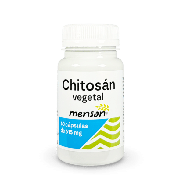 CHITOSAN vegetal. Cápsulas 615 mg.. 60 u. CHITOSAN vegetal. Cápsulas 615 mg.. 60 u.