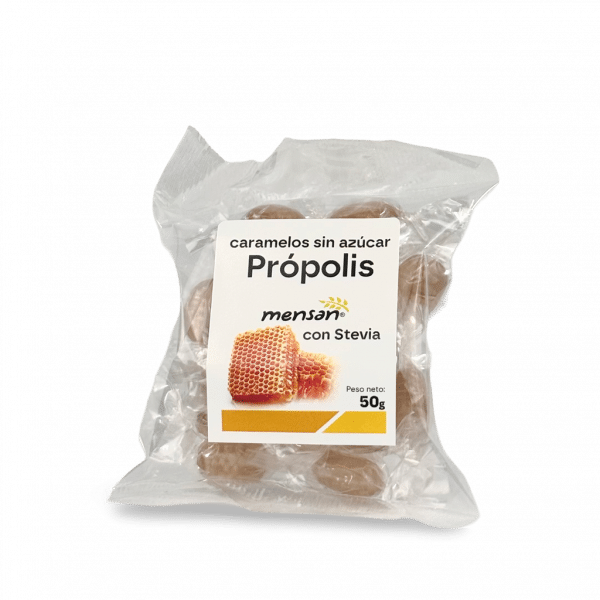 Caramelos de Propóleo sin Azúcar (Sabor fuerte)