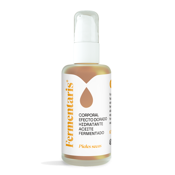 Corporal efecto dorado hidratante