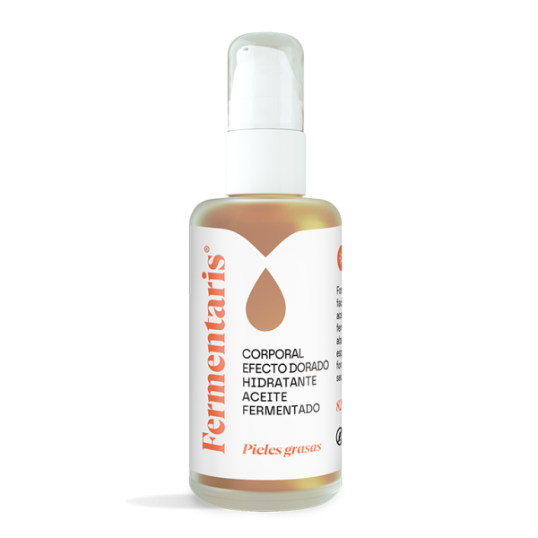 Corporal efecto dorado hidratante