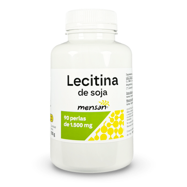 LECITINA de soja. Perlas 1.500 mg.. 90 u. LECITINA de soja. Perlas 1.500 mg.. 90 u.