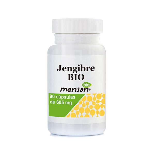 JENGIBRE BIO. Cápsulas vegetales 605 mg.. 90 u.