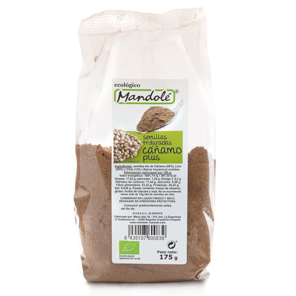 Semillas Cáñamo PLUS (Cáñamo + Chía + Lino)